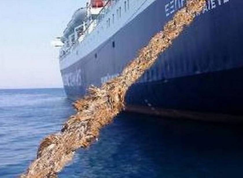 Σύγκρουση πλοίων στο νέο λιμάνι της Πάτρας