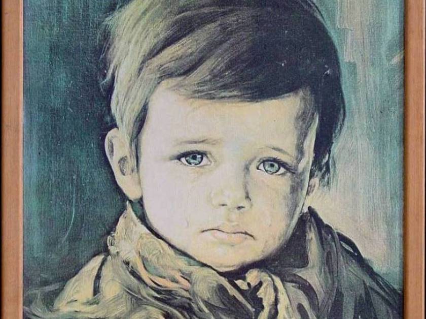 Η κατάρα του πίνακα με το αγόρι που κλαίει