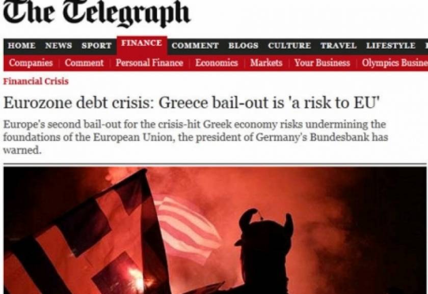 Telegraph: Το ρίσκο της Ευρωζώνης...