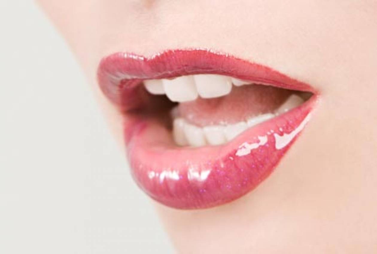 Lip-gloss: Στοχεύστε κέντρο