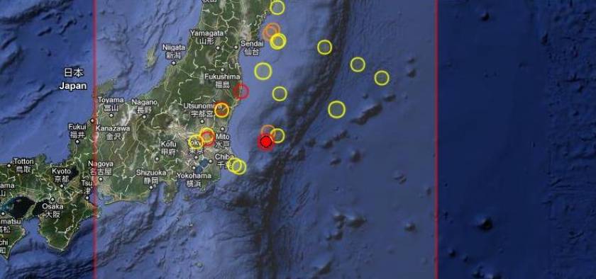 Νέος σεισμός στην Ιαπωνία