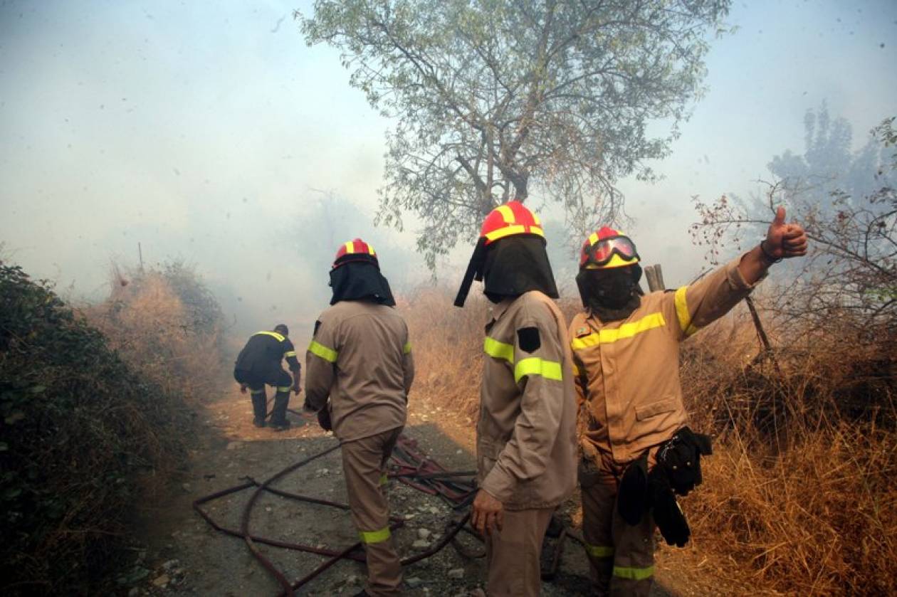 Διεκόπη η κυκλοφορία στην Αντιρρίου – Ιωαννίνων λόγω της πυρκαγιάς