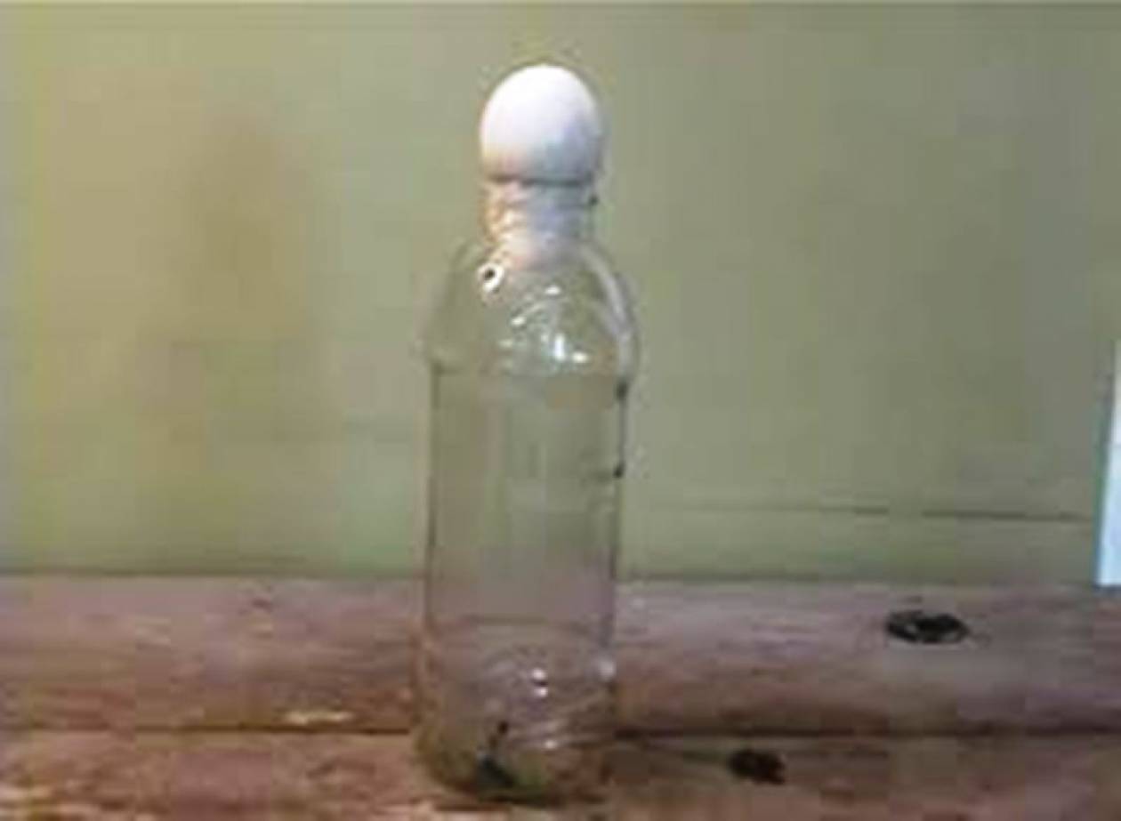 Πως να βάλετε ένα αυγό σε ένα μπουκάλι!