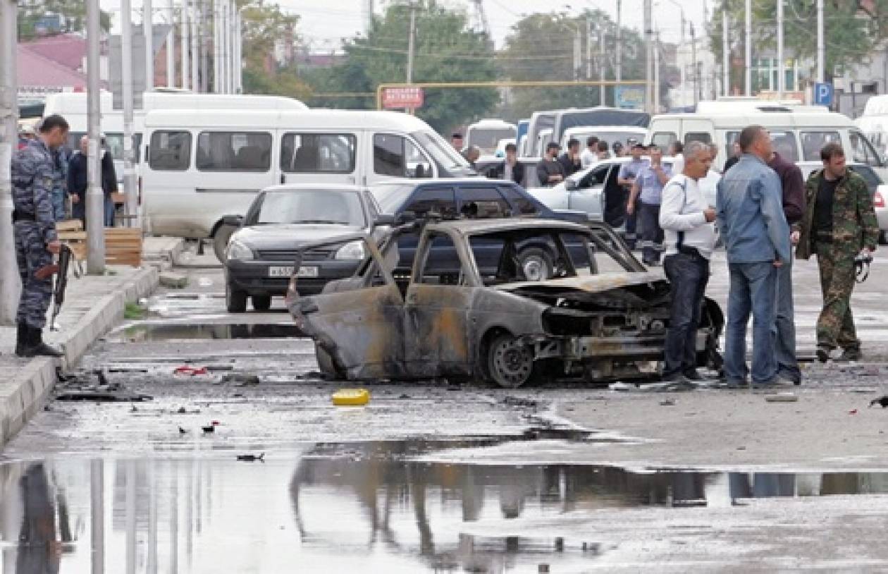 Τέσσερις νεκροί από βομβιστική επίθεση στο Γκρόζνι