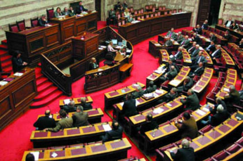 «Πηγαδάκια» στη Βουλή για τις πρόωρες εκλογές