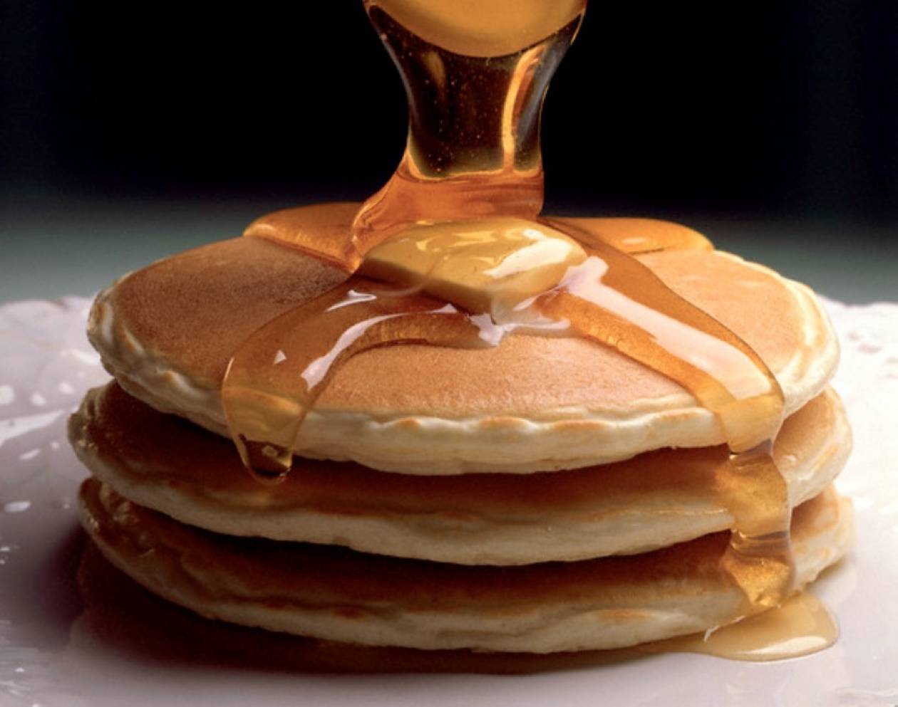 Αφράτα pancakes με μέλι