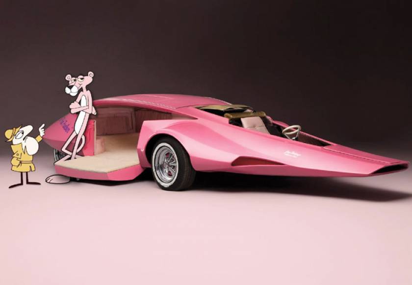 Πωλείται το αυτοκίνητο του Ροζ Πάνθηρα