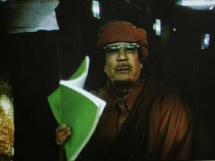 Βρέθηκε ο Καντάφι