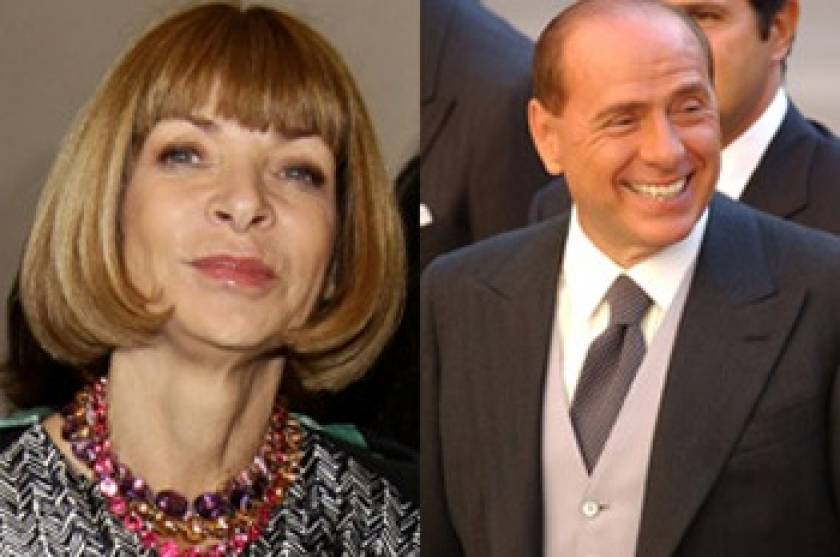 H Wintour δηλώνει αηδιασμένη με τον Berlusconi