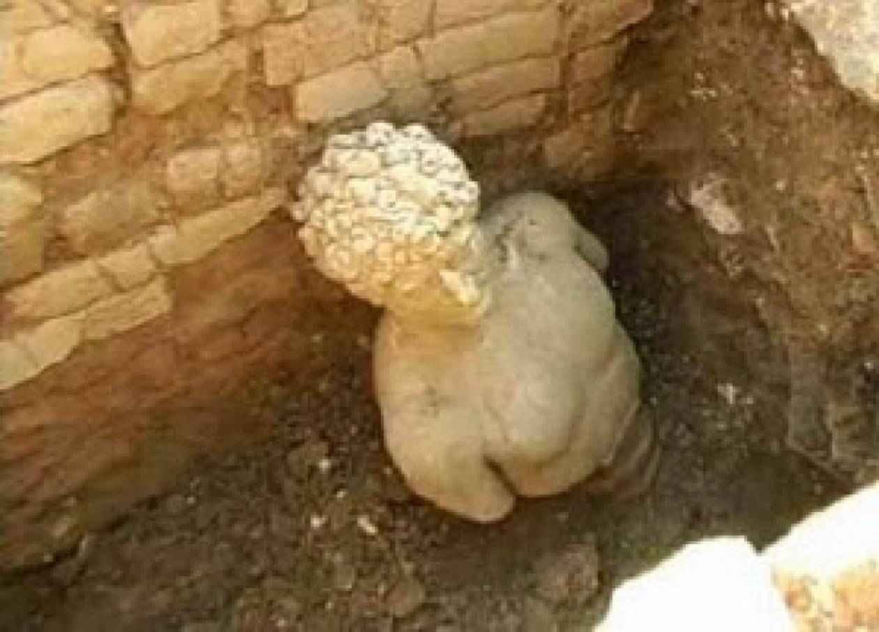 Ανακαλύφθηκε άγαλμα ρωμαϊκών χρόνων στην Επίδαυρο!