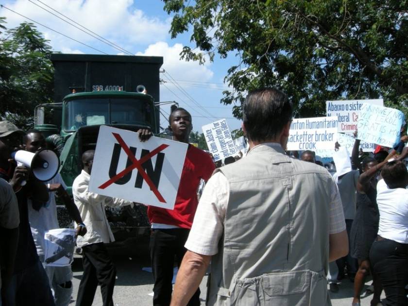 Ο ΟΗΕ αποσύρει δυνάμεις από την Αϊτή