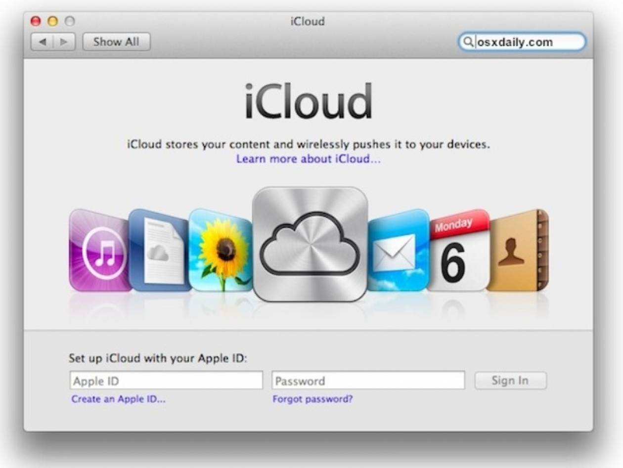 Ένα «σύννεφο» για την.. Apple