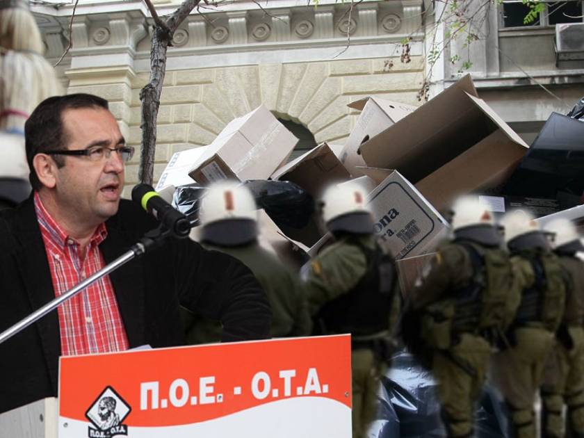 Θ. Μπαλασόπουλος: «Οι εργαζόμενοι θα αποτρέψουν την αποκομιδή»