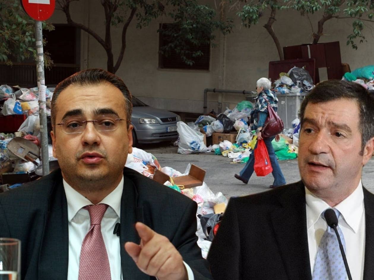 Βερβεσός εναντίον Καμίνη για τα σκουπίδια στο facebook