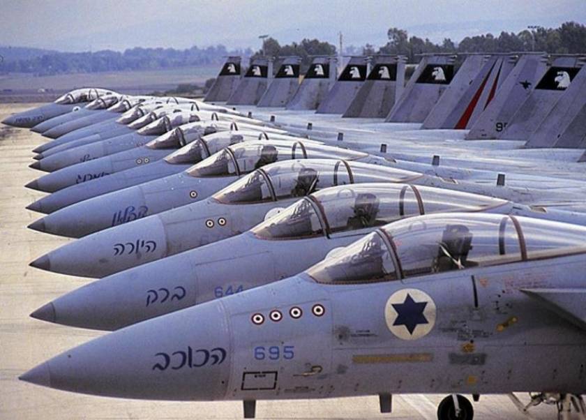 Ισραηλινή αεροπορική άσκηση στην Κύπρο