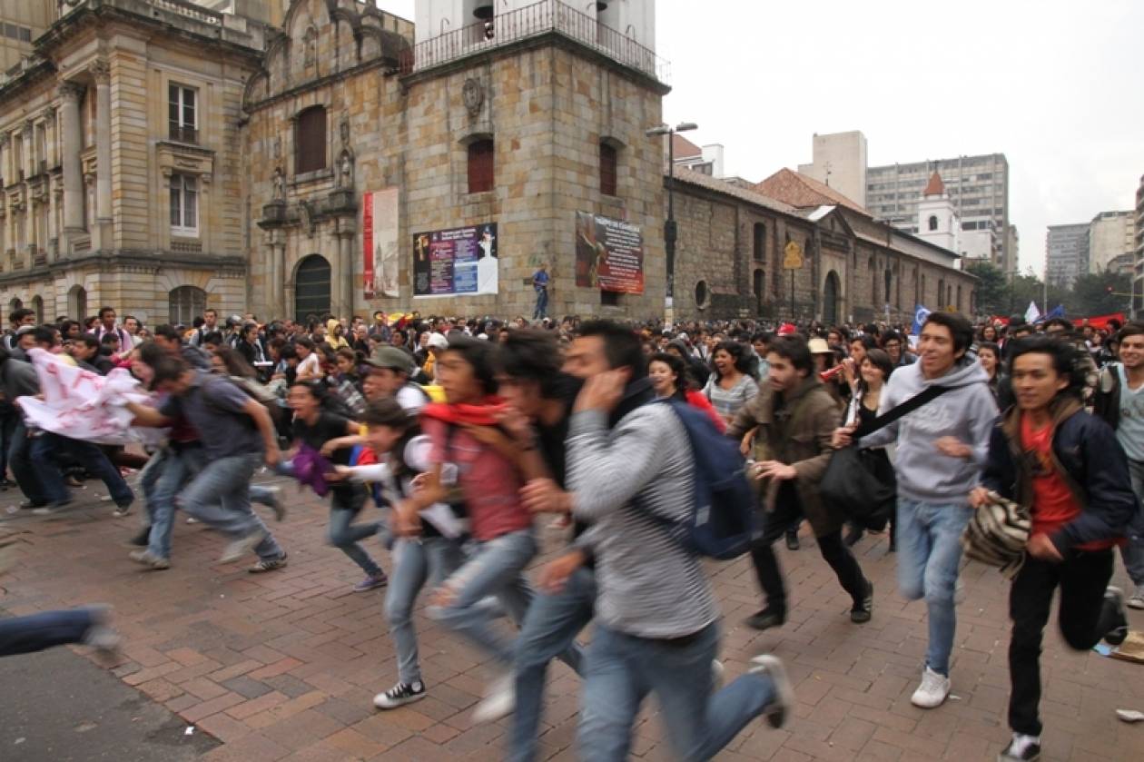 Φοιτητικές κινητοποιήσεις στην Μπογκοτά