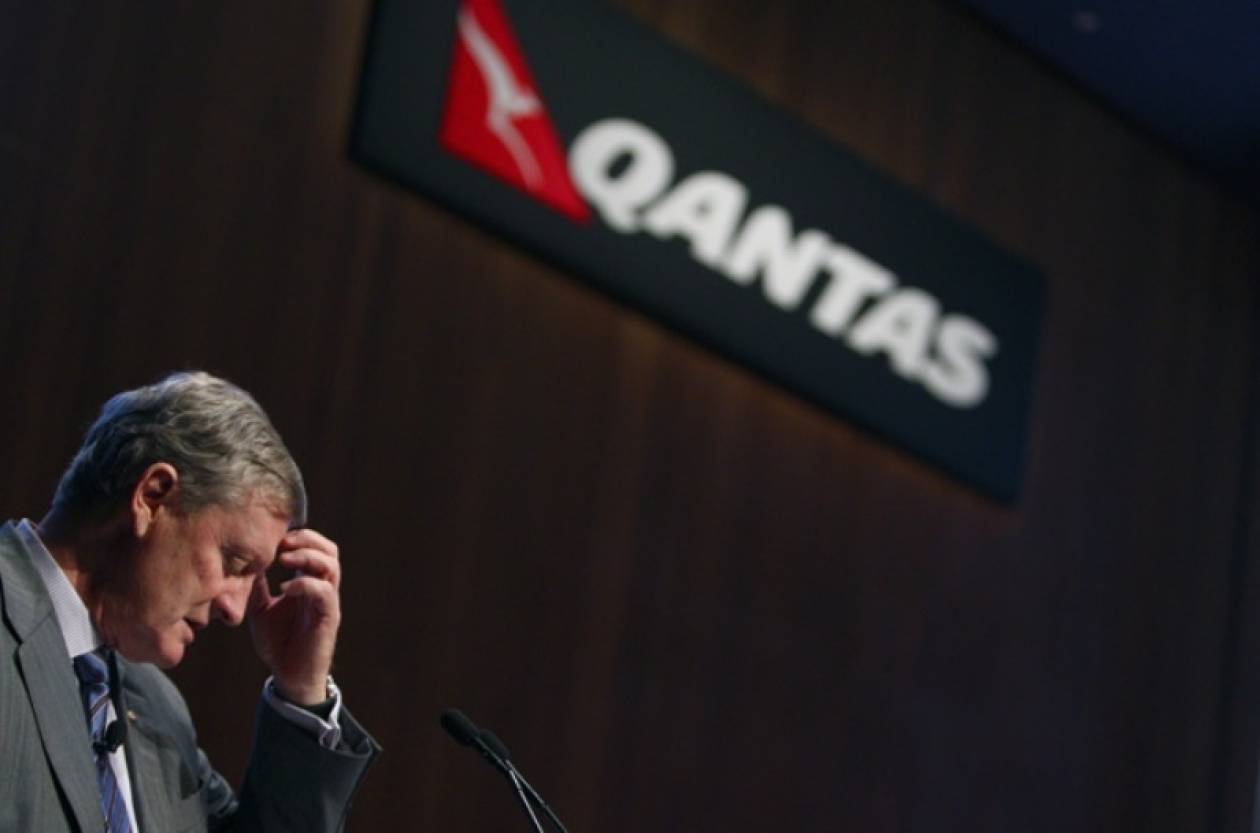 Η Qantas καθηλώνει τα αεροσκάφη της