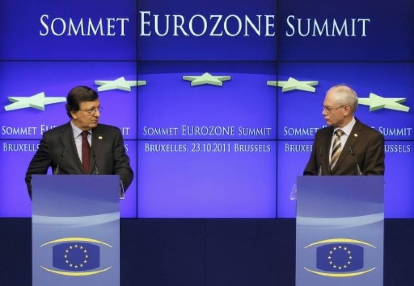 Ρομπάι και Μπαρόζο πιέζουν την Ελλάδα να τηρήσει τις δεσμεύσεις της