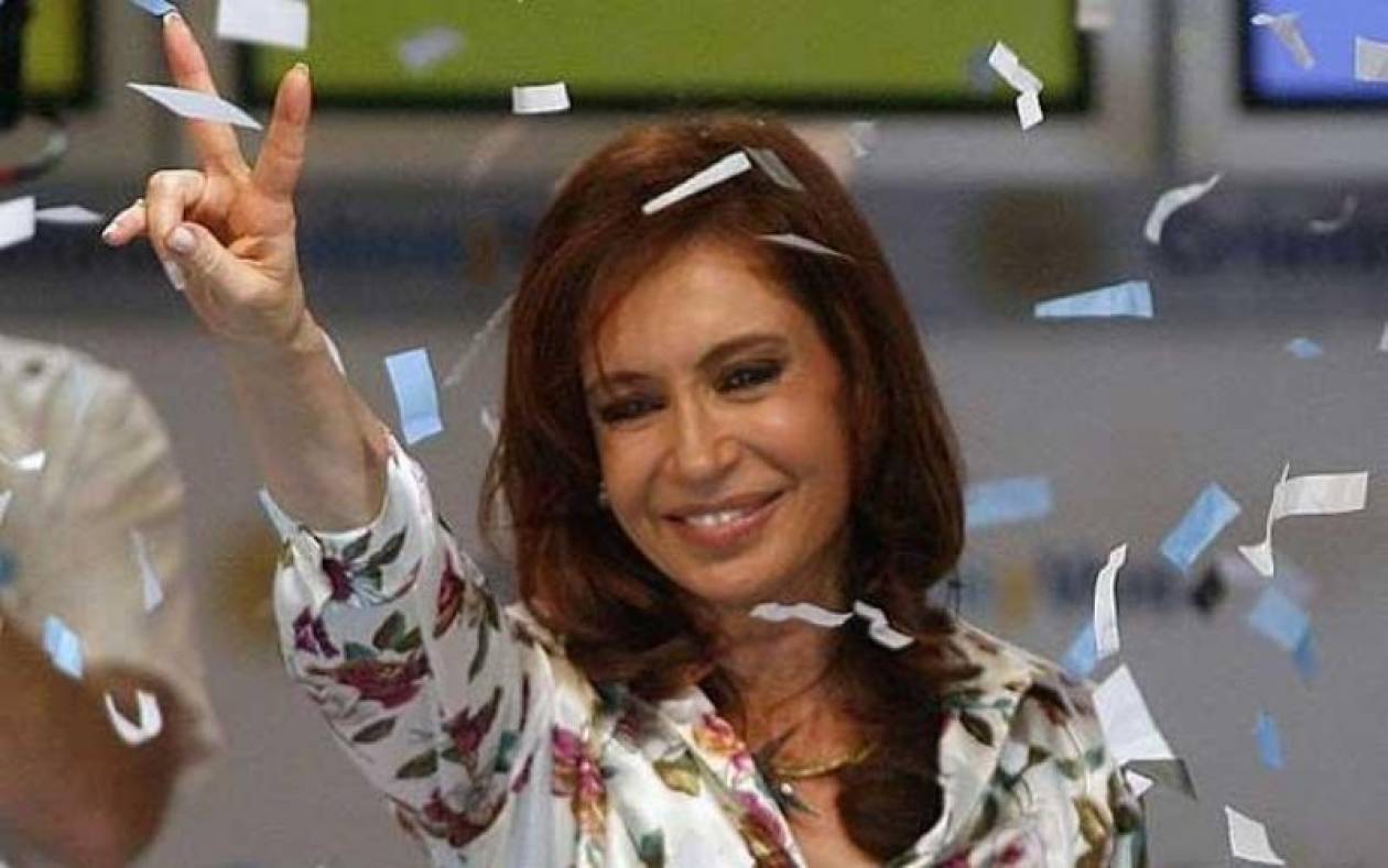 Ξανά πρόεδρος της Αργεντινής η Κριστίνα Κίρσνερ