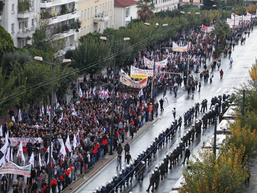 «Αστακός» η Αθήνα ενόψει 17 Νοέμβρη