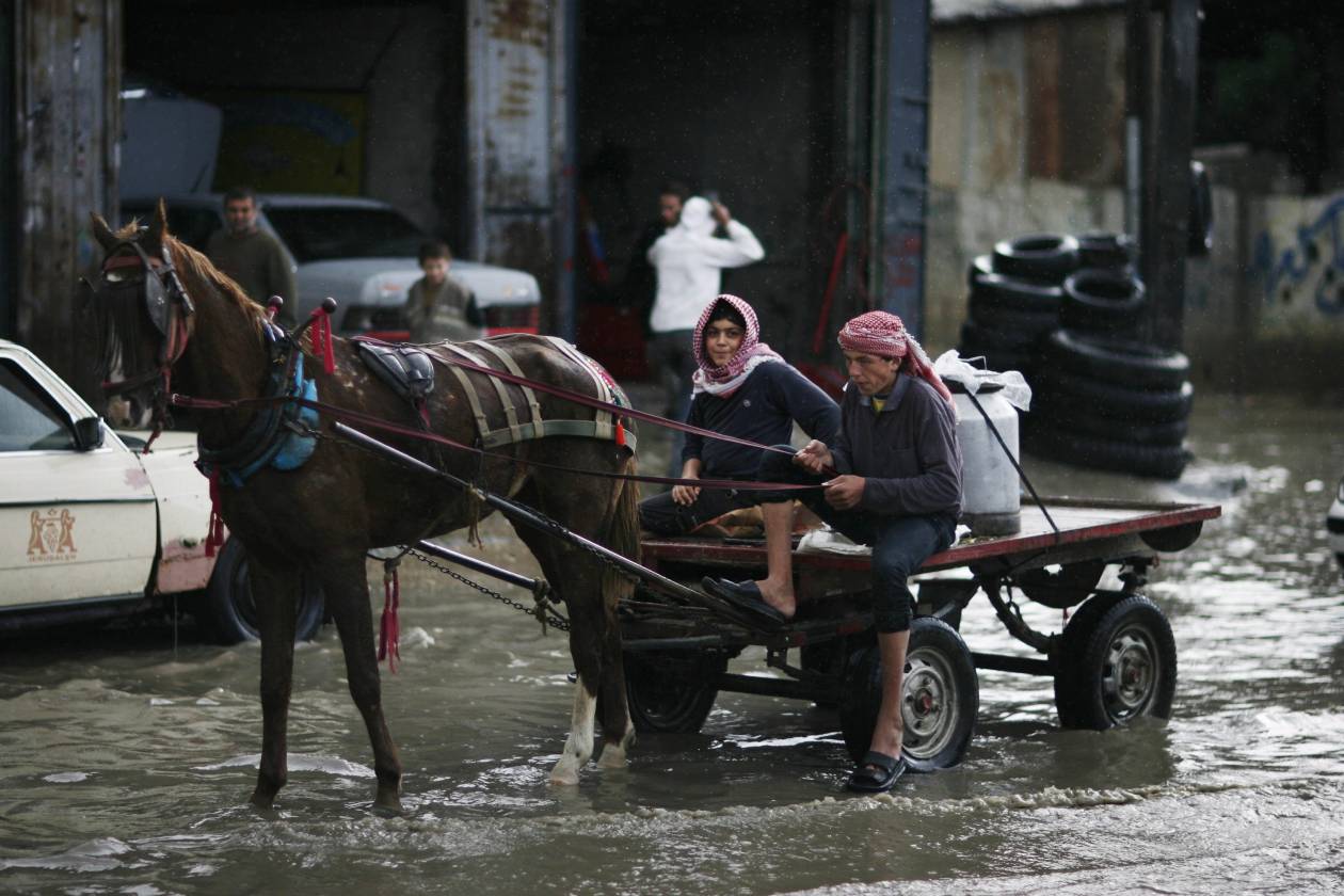 Πλημμύρες στη Γάζα