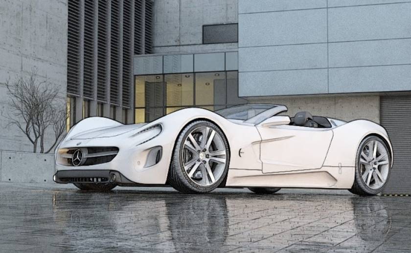 The Mercedes-Benz Roadster Concept