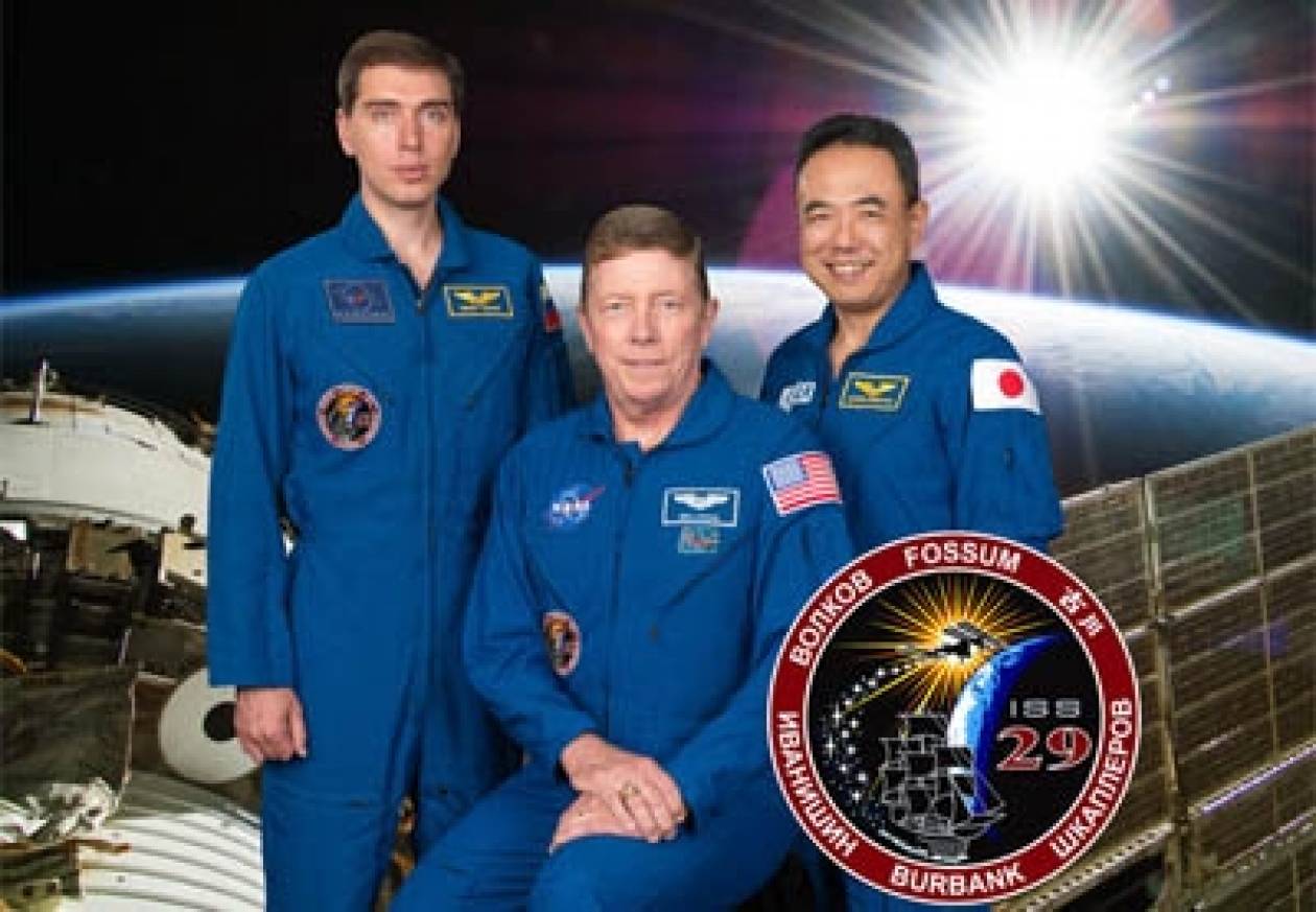 Επέστρεψαν από το ISS τρεις κοσμοναύτες