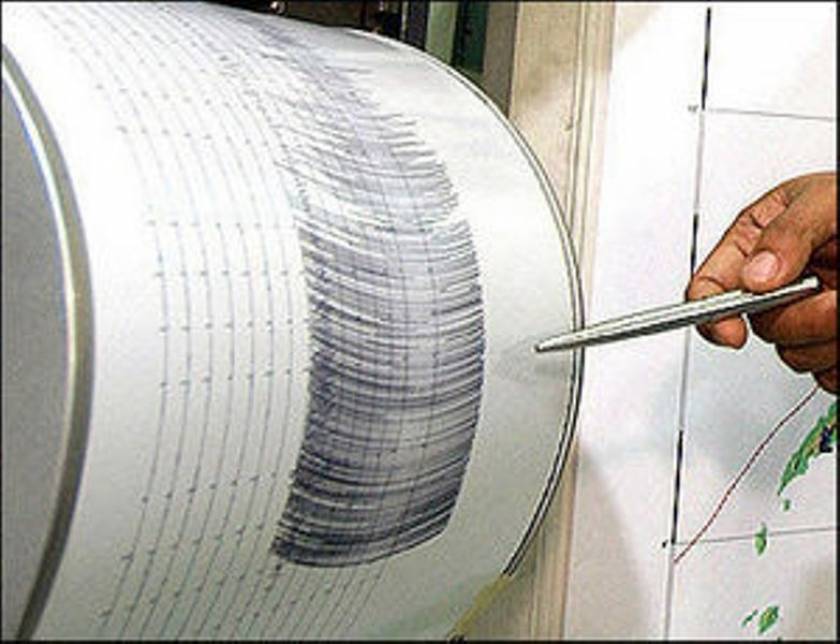 Σεισμός 5,1 Ρίχτερ Νότια της Ιεράπετρας