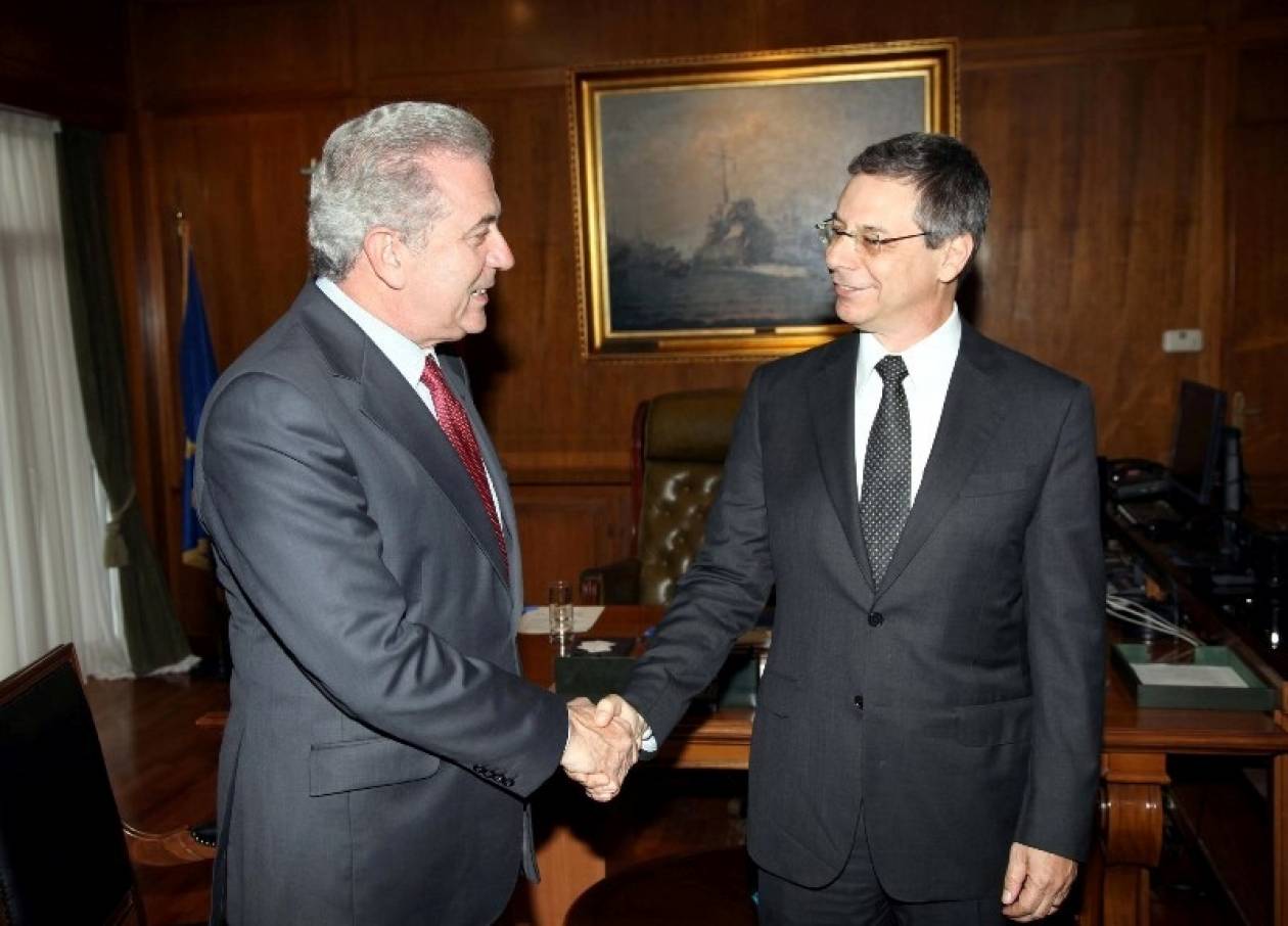 Συνάντηση Αβραμόπουλου με τον υφυπουργό Εξωτερικών του Ισραήλ