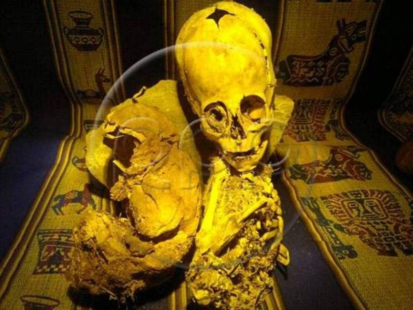 Βρέθηκε τριγωνικό κρανίο αρχαίου «εξωγήινου»