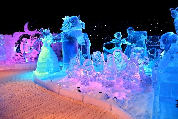 Οι ήρωες του Disney φτιαγμένοι από πάγο   
