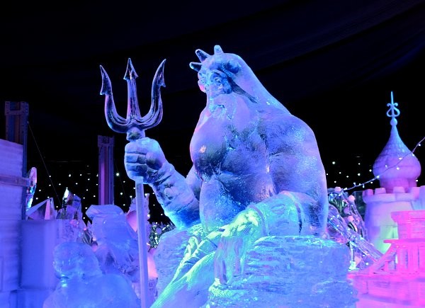 Οι ήρωες του Disney φτιαγμένοι από πάγο   