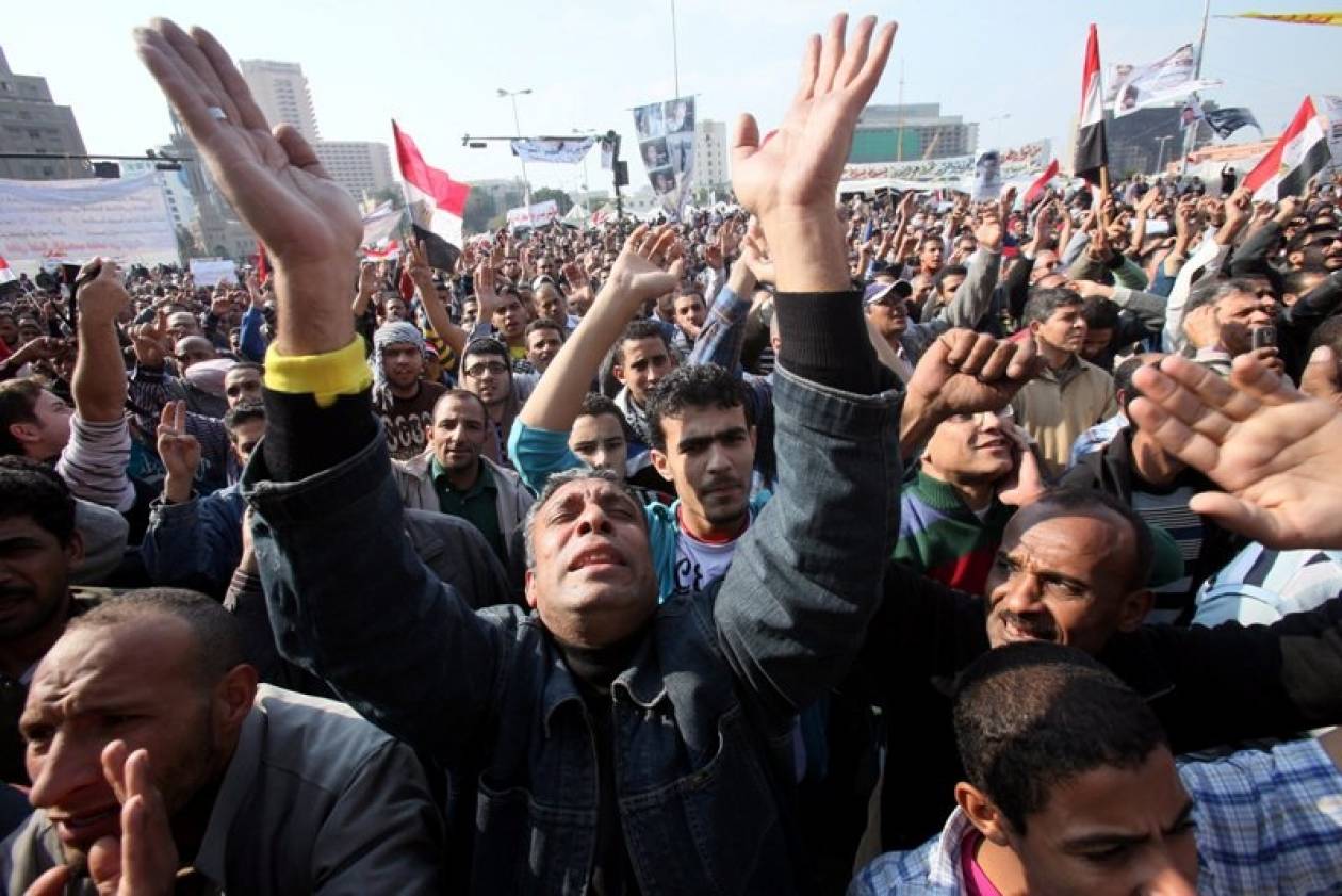 Στην πλατεία Ταχρίρ για τα αποτελέσματα