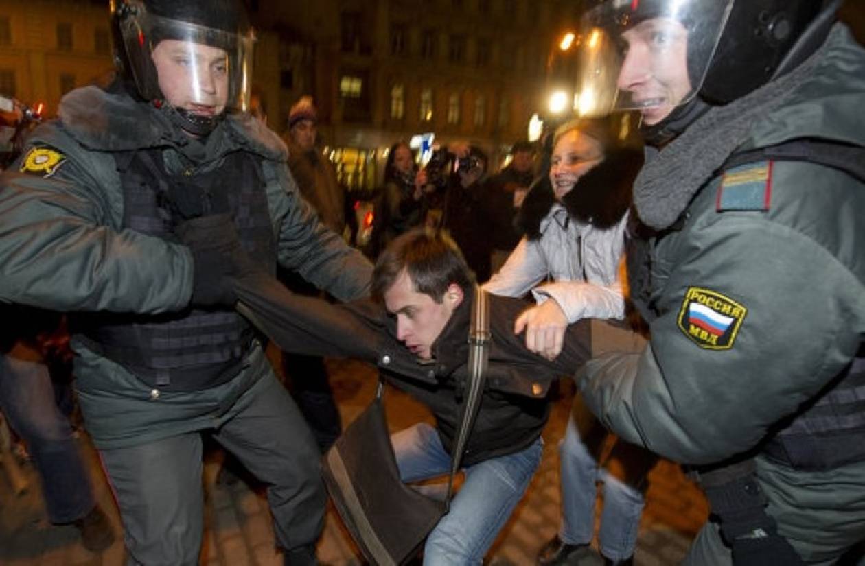 Συνεχίζονται οι διαδηλώσεις στη Ρωσία