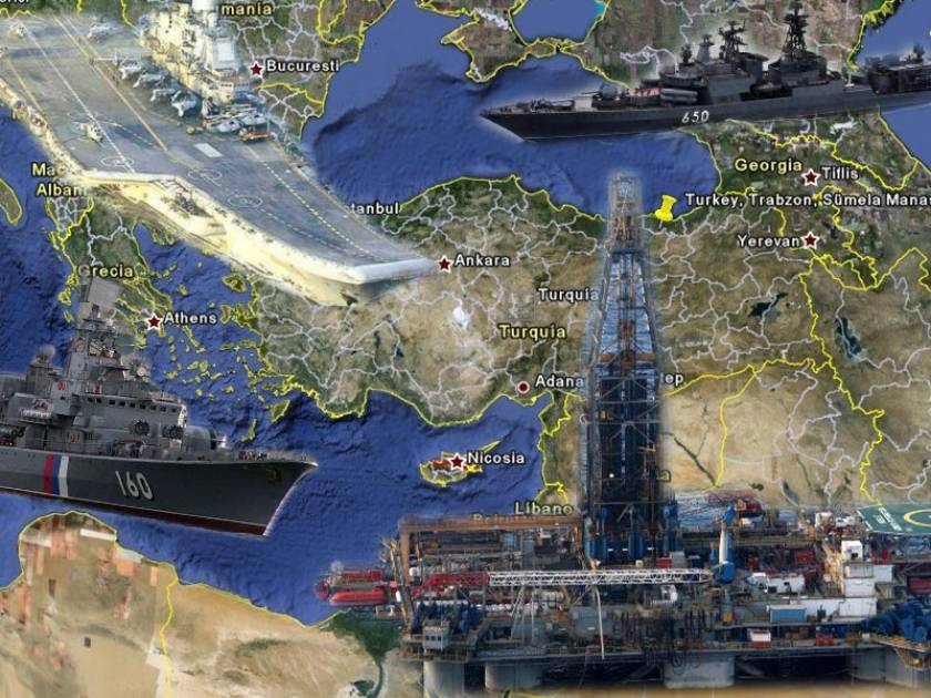Ρωσικά πολεμικά πλοία  σε Κύπρο – Συρία