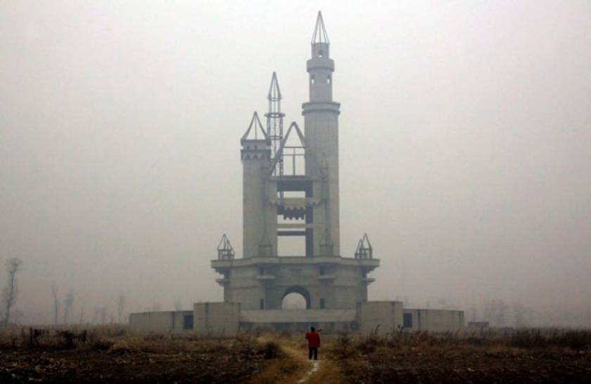 Ένα πάρκο-φάντασμα έξω από το Πεκίνο