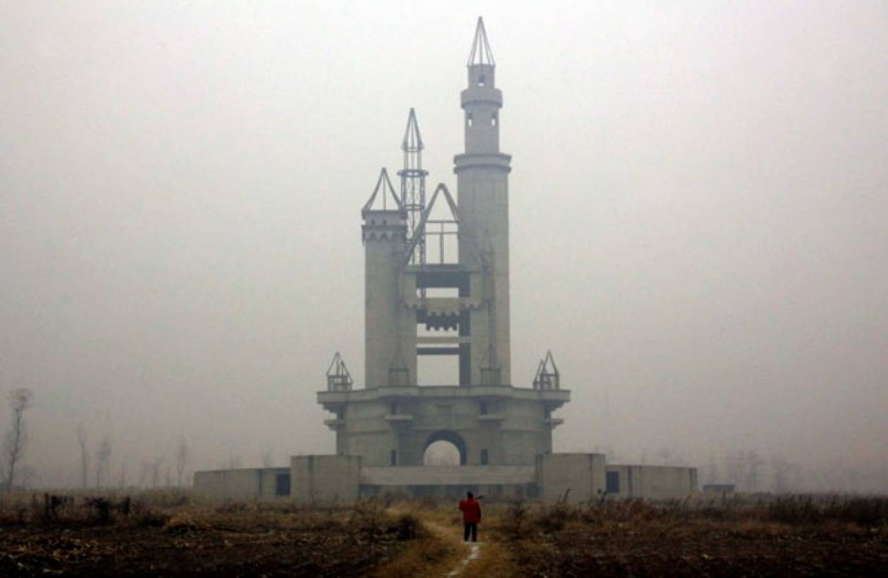 Ένα πάρκο-φάντασμα έξω από το Πεκίνο