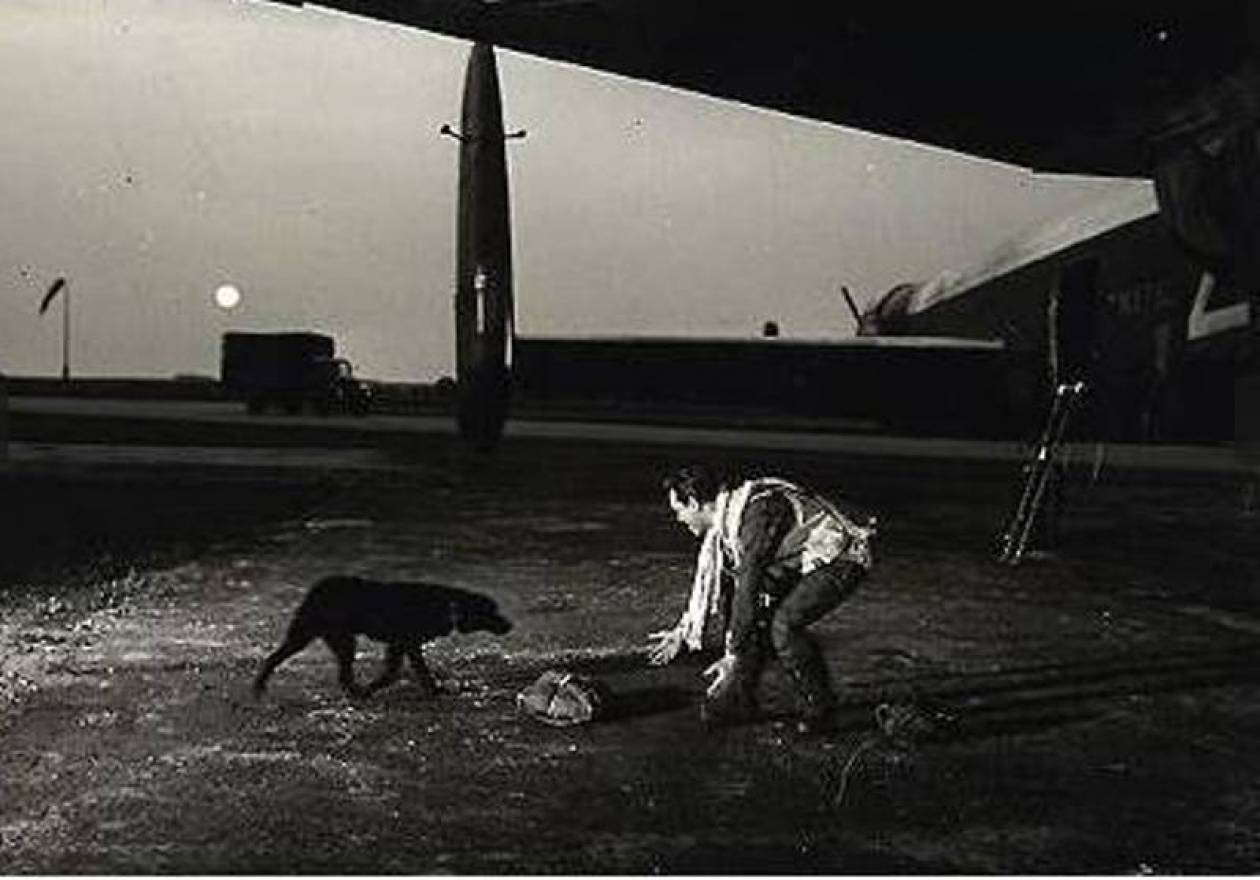 Ο μαύρος σκύλος της αεροπορικής βάσης Σκάμπτον