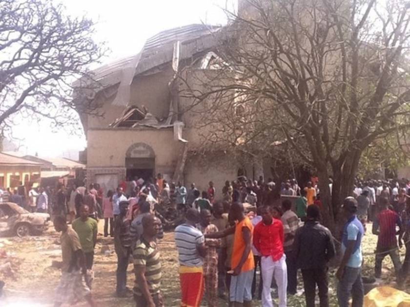 Τρεις εκρήξεις σε εκκλησίες της Νιγηρίας