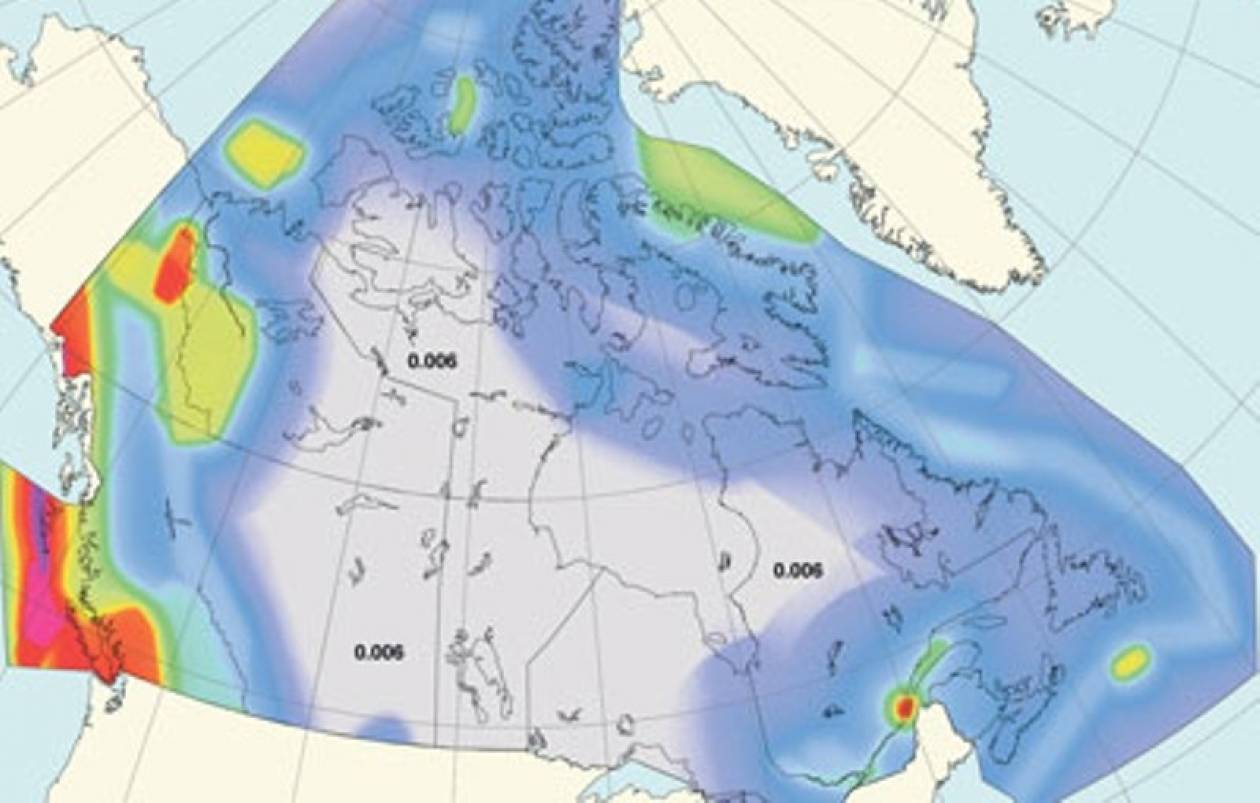 Σεισμολόγοι ανησυχούν για μεγάλο σεισμό στον Καναδά