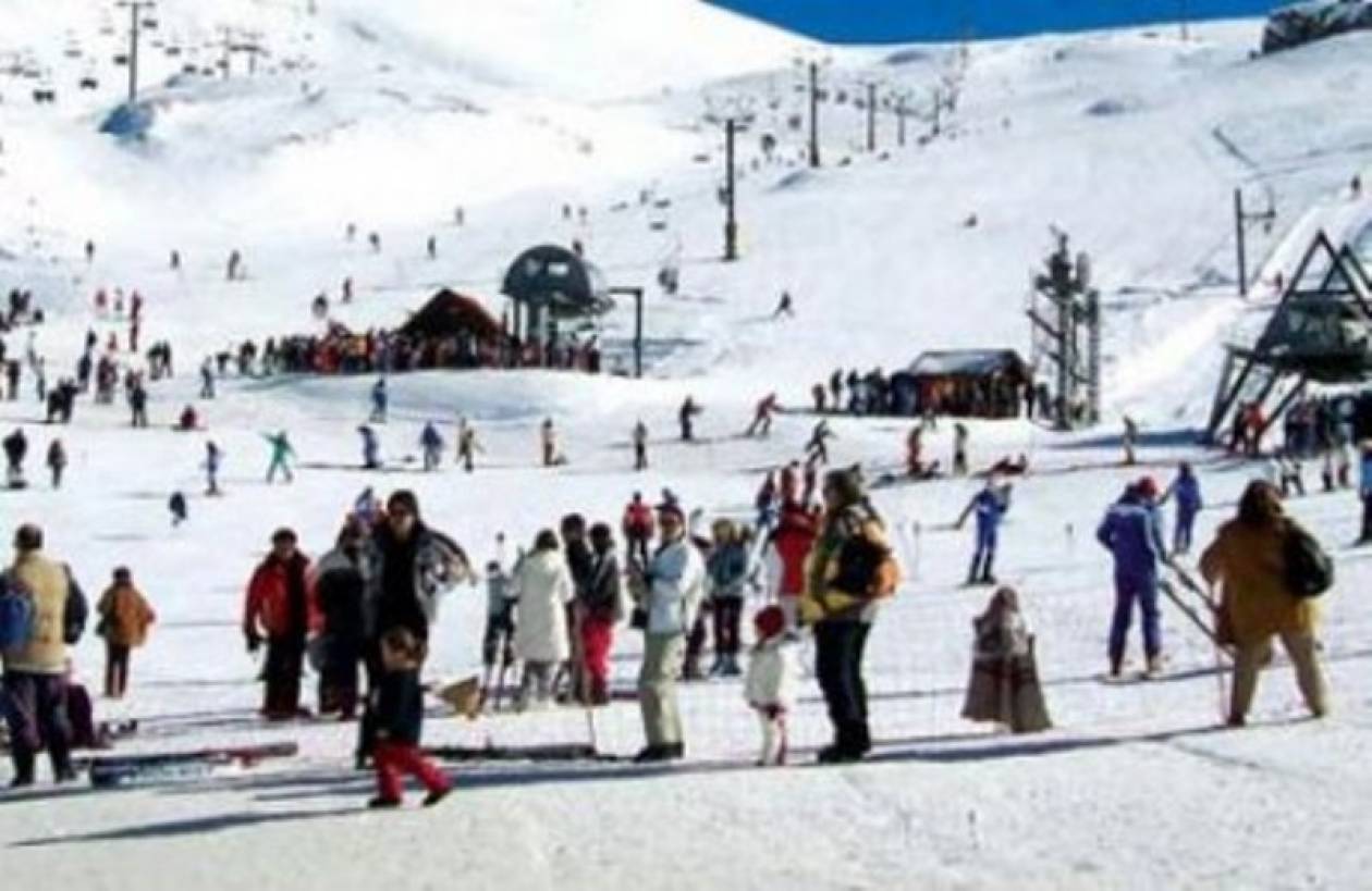 «Μπλόκο» σε παράνομη επέκταση του χιονοδρομικού στον Παρνασσό