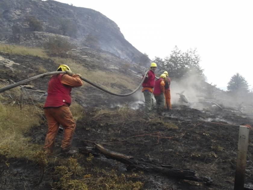 Εκτεταμένη πυρκαγιά πλήττει τη Χιλή