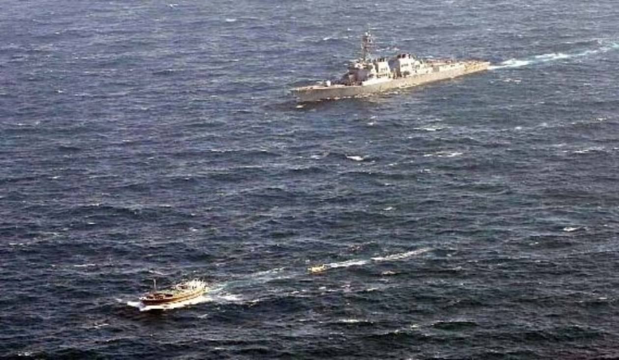Διάσωση 13 Ιρανών από Αμερικάνικο πολεμικό πλοίο