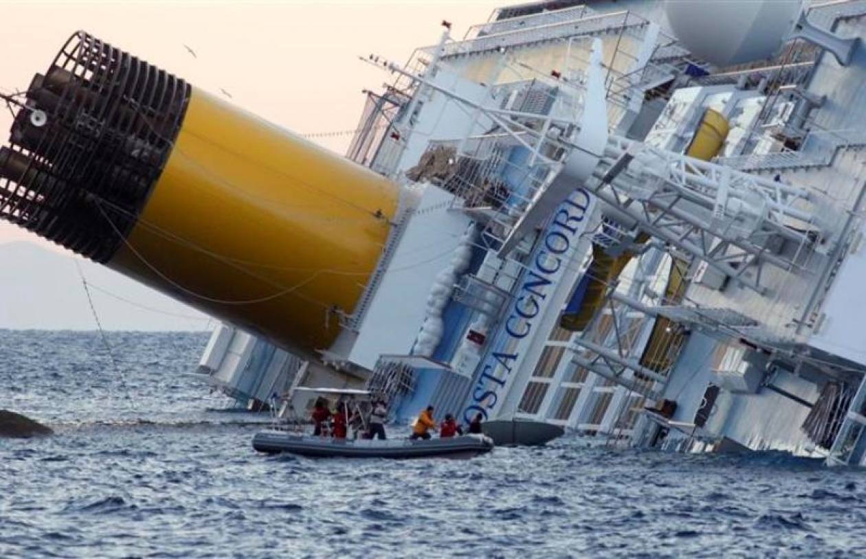 Στους έξι οι νεκροί από το ναυάγιο του Costa Concordia