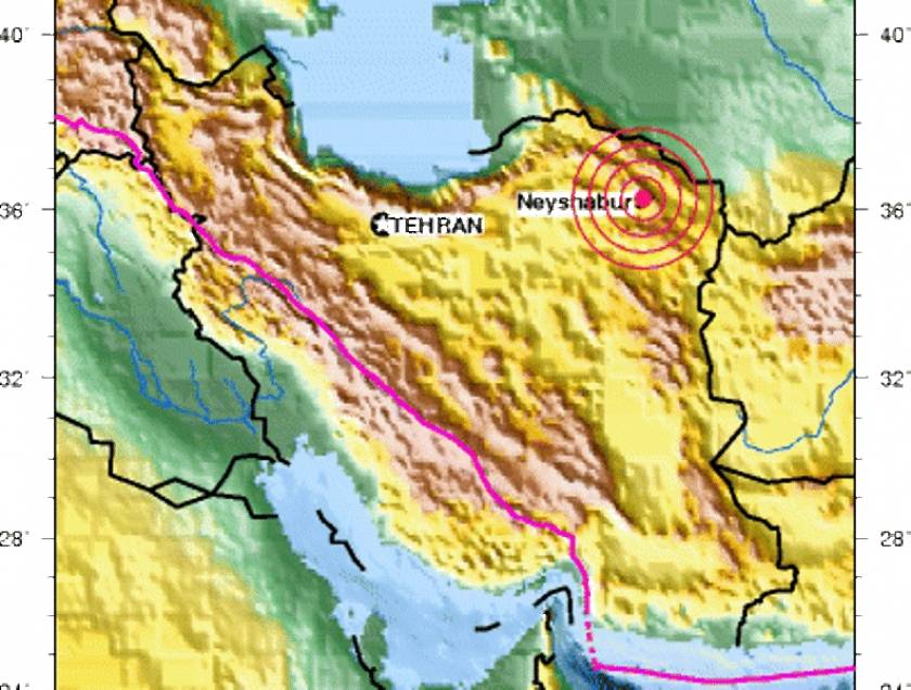 «Ταρακουνήθηκε» το βορειοανατολικό Ιράν