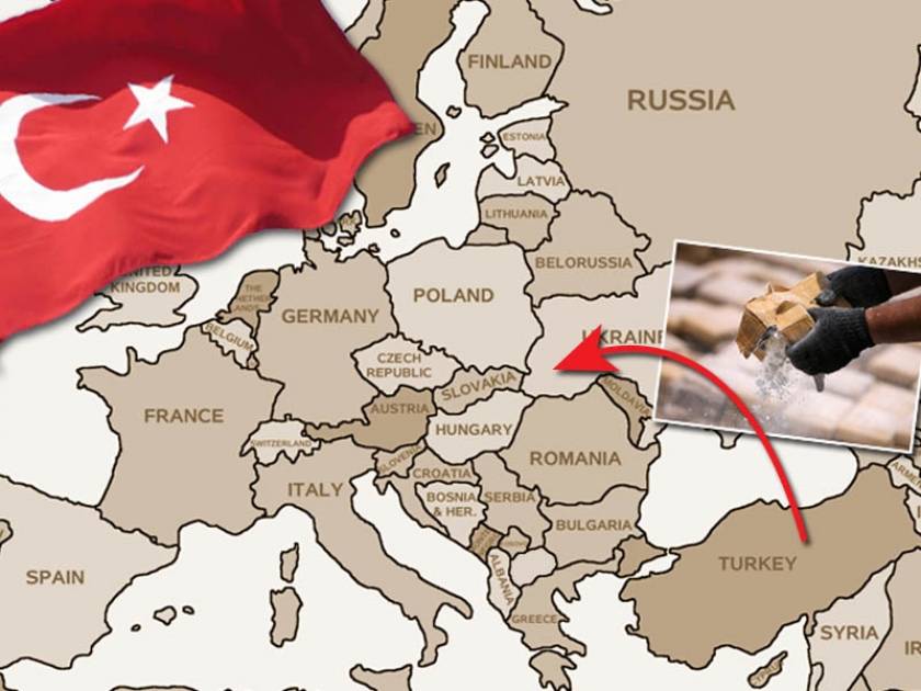 «Πύλη» εισόδου ναρκωτικών η Τουρκία στην ΕΕ