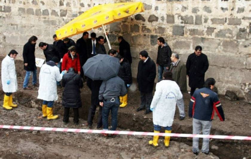 Ομαδικός τάφος στο Ντιγιάρμπακιρ της Τουρκίας