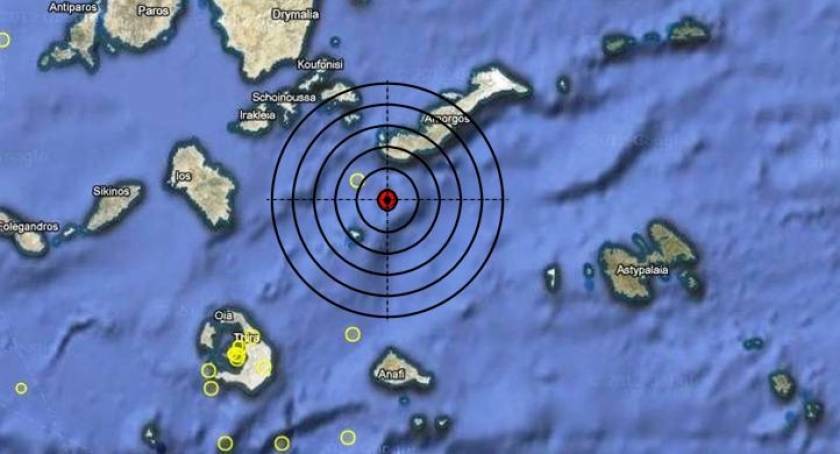 Σεισμός 4,1 Ρίχτερ στις Κυκλάδες