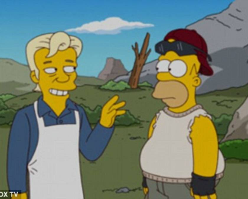 Ο Julian Assange σε επεισόδιο των Simpsons!