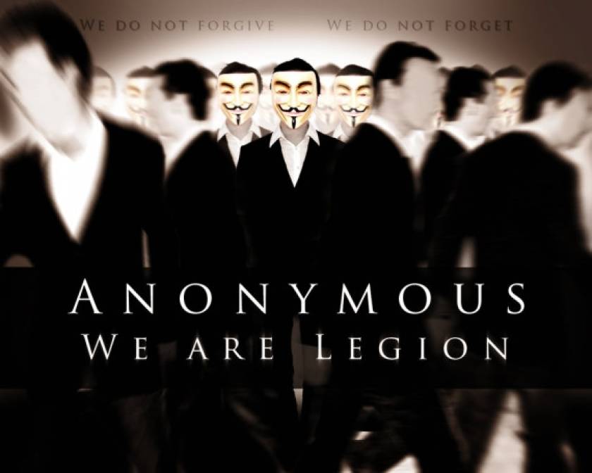 Τα μηνύματα των Anonymous